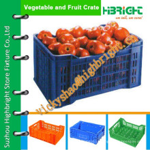 Fábrica de China caixa de transporte de plástico para frutas frescas